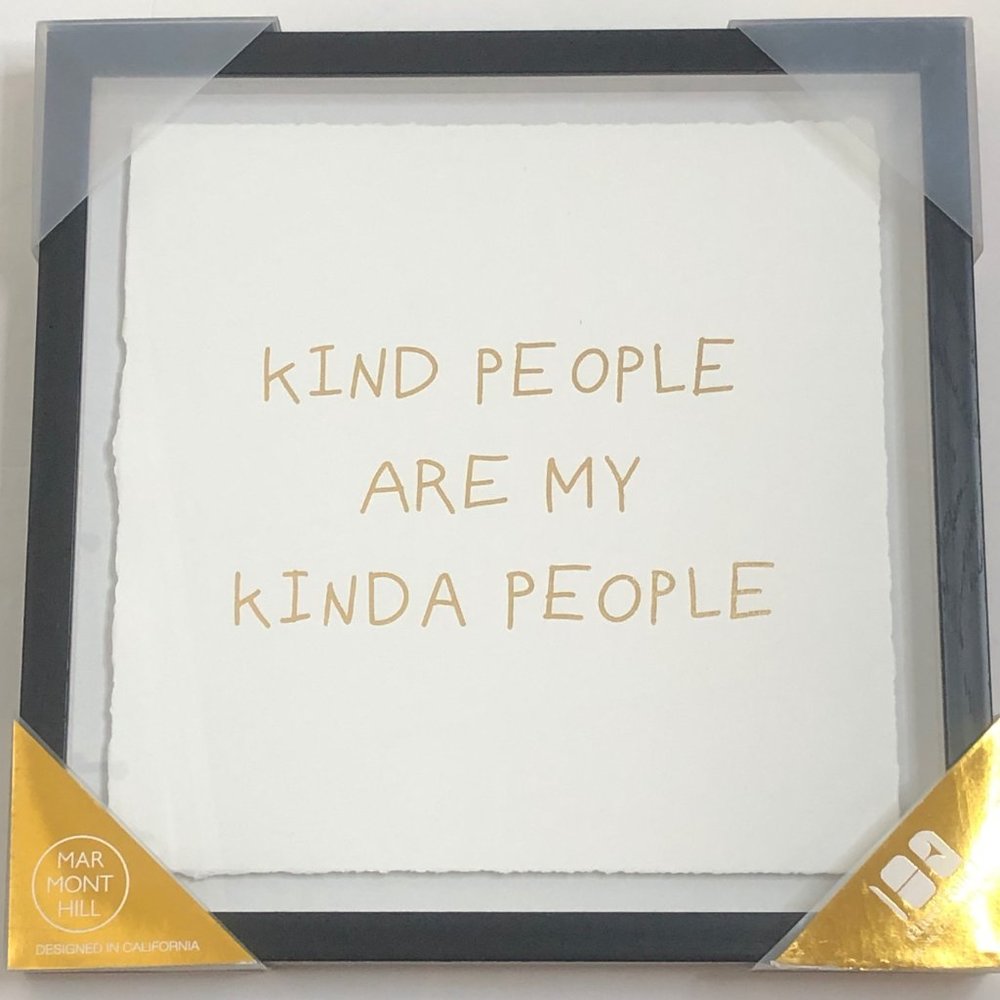 My Kind of People Framed Wall Art